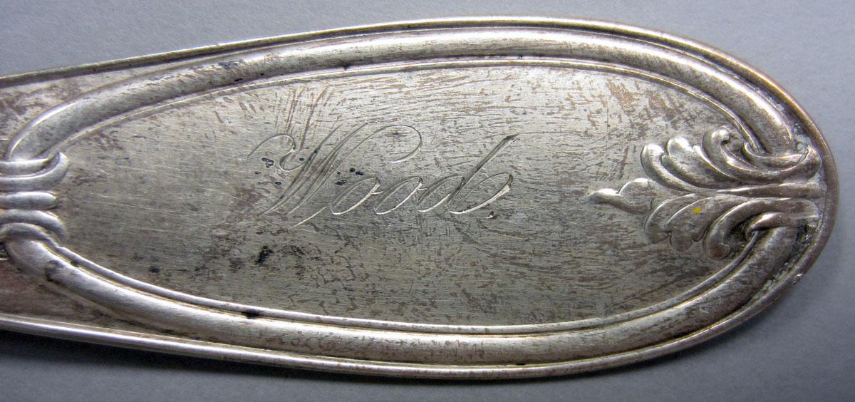 1973.0034 Spoon engraving