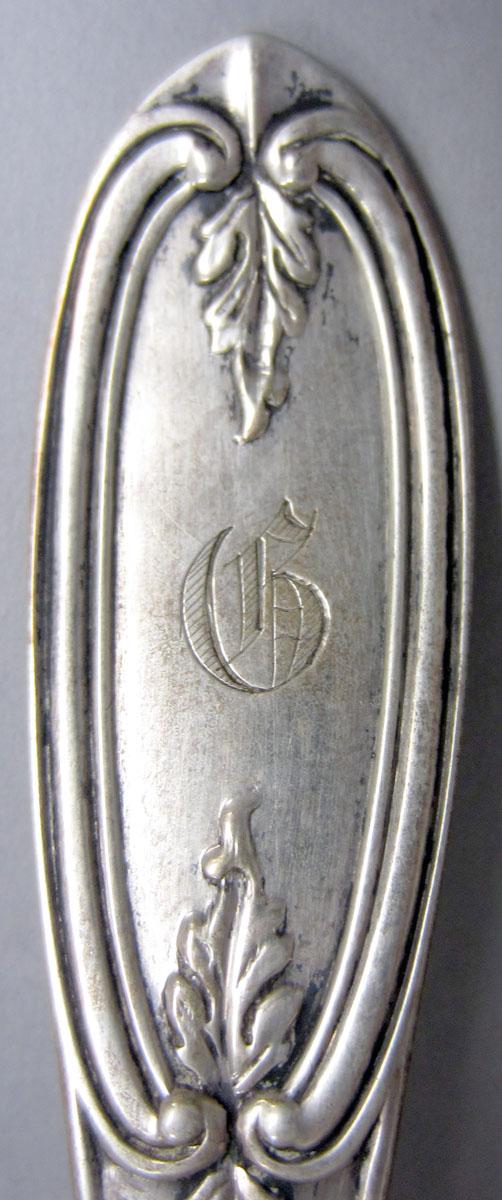 1973.0035 Mustard ladle engraving