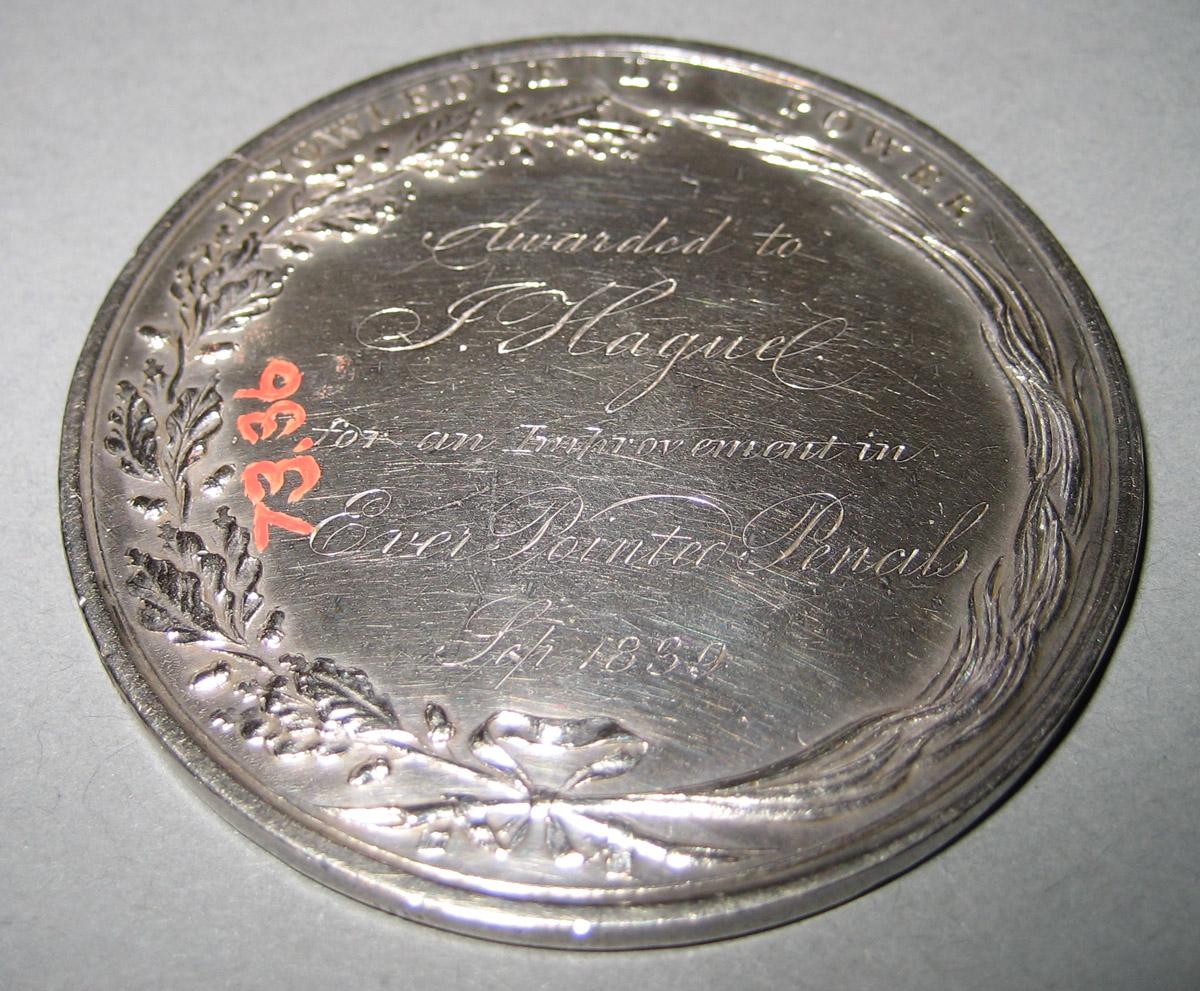 1973.0036 Medal (reverse)