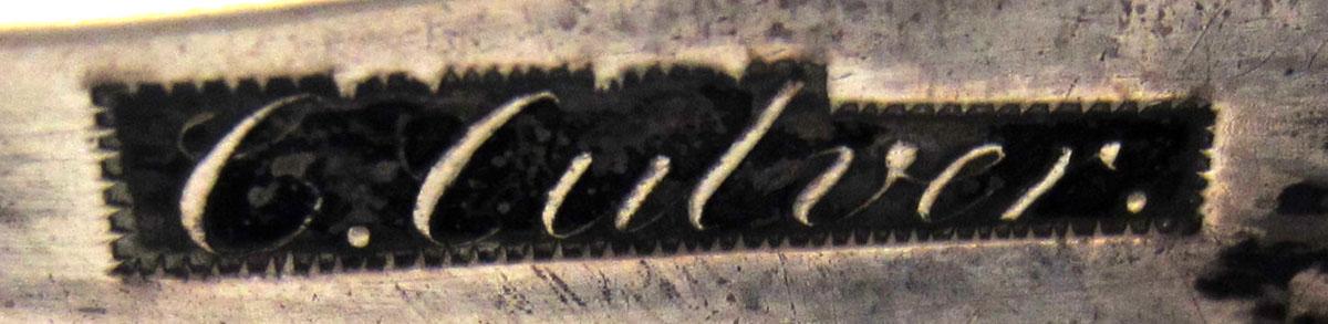 1973.0041 Sugar tongs mark 1