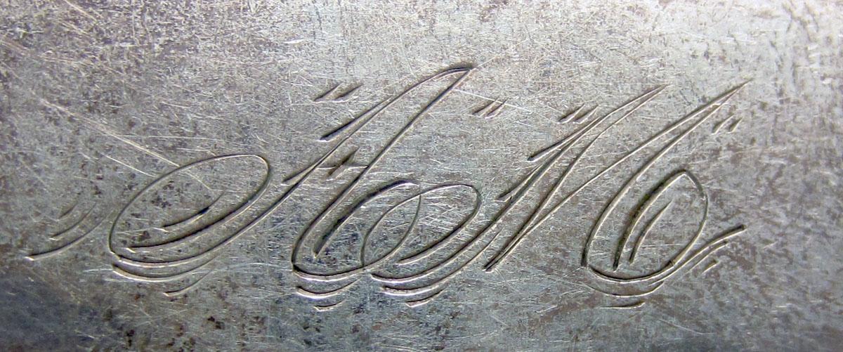 1973.0051 Teaspoon engraving