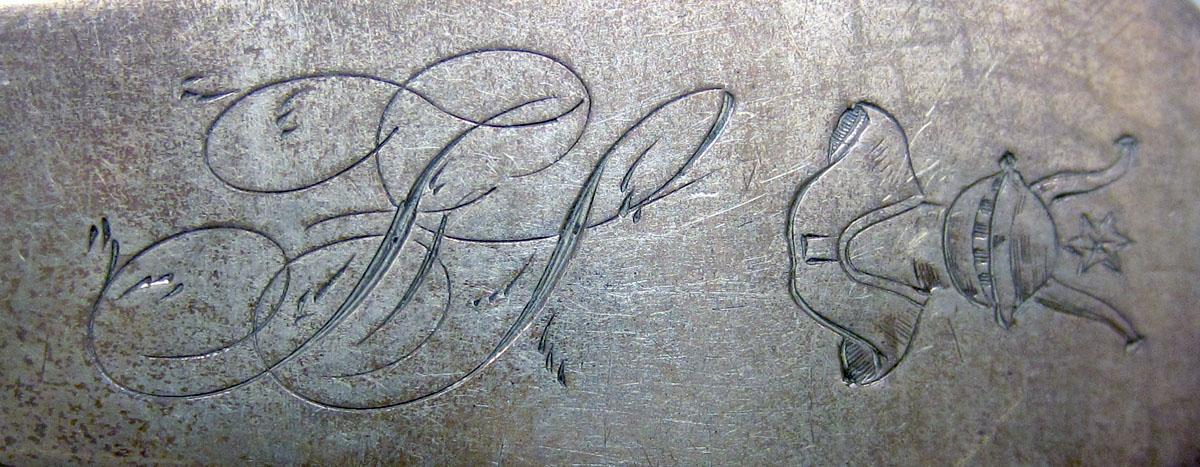 1973.0054 Teaspoon engraving