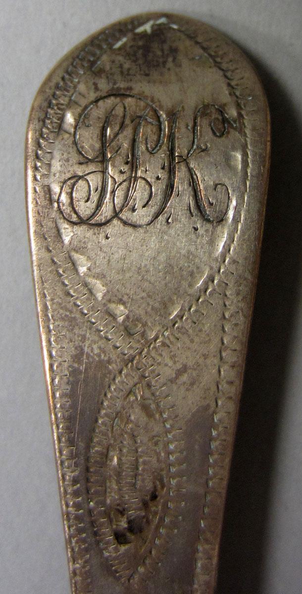 1973.0055 Teaspoon engraving