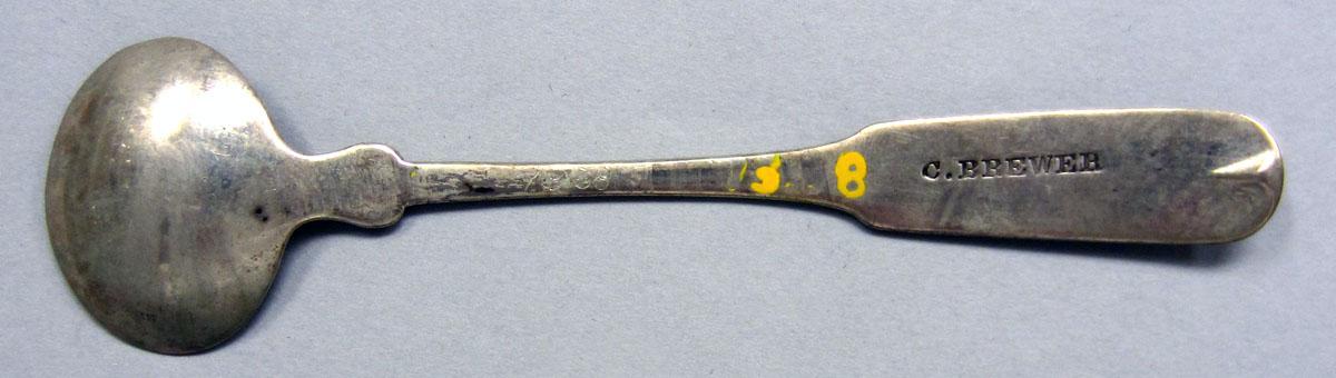 1973.0058 Salt spoon underside