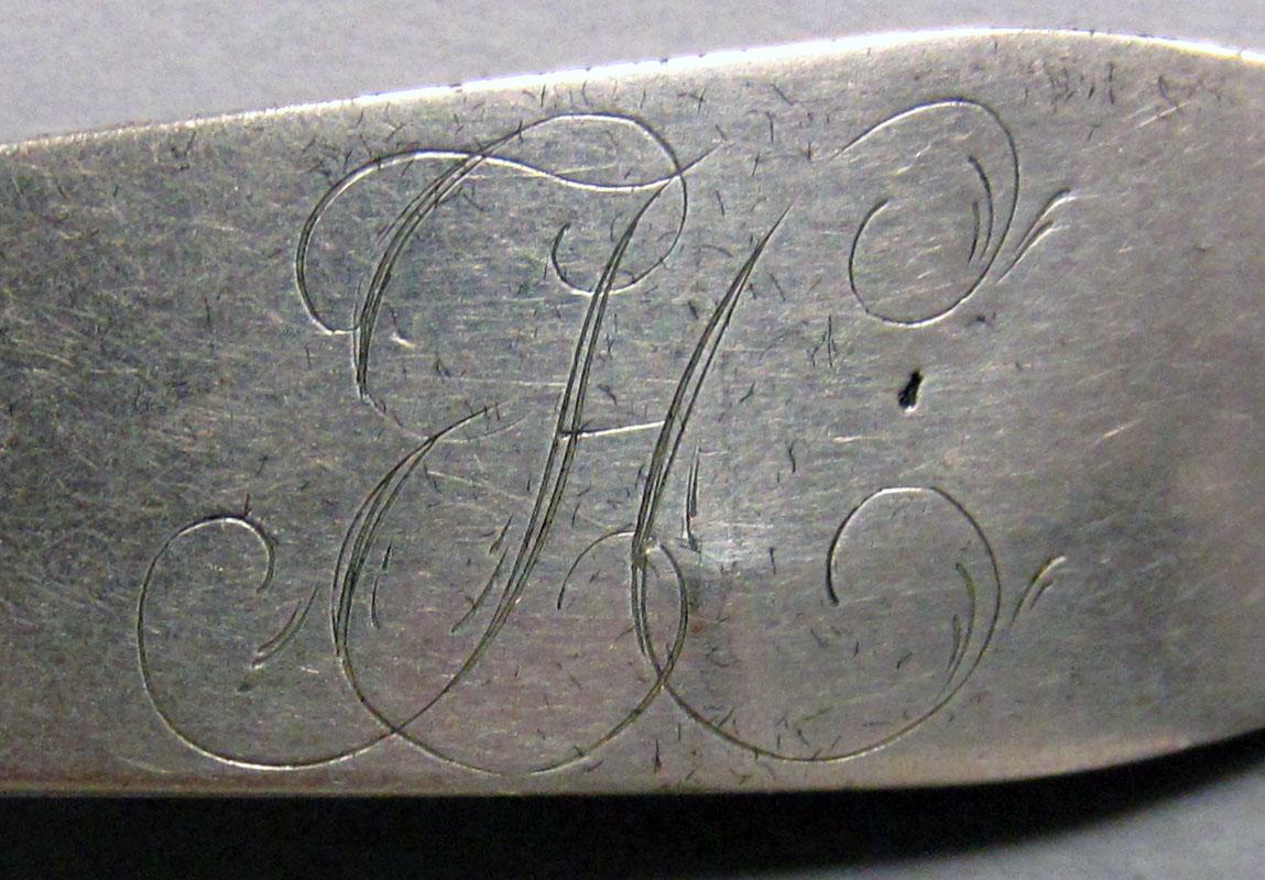 1973.0062 Teaspoon engraving