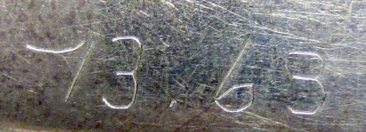 1973.0063 Teaspoon inscription
