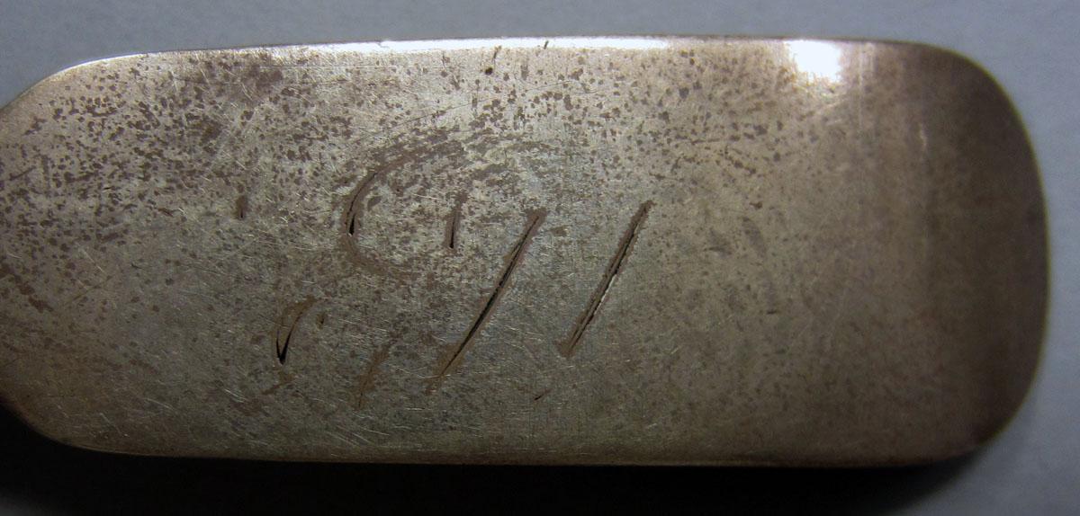 1973.0066 Teaspoon engraving