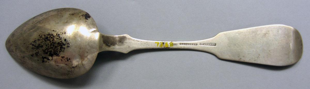 1973.0068 Tablespoon underside
