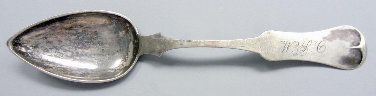 1973.0074 Tablespoon upper surface