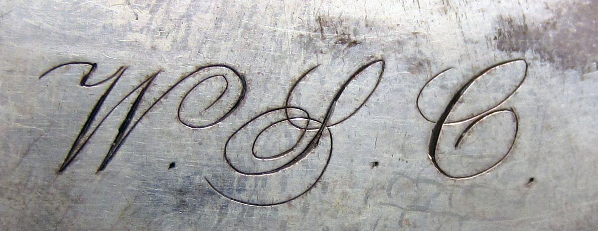 1973.0074 Tablespoon engraving