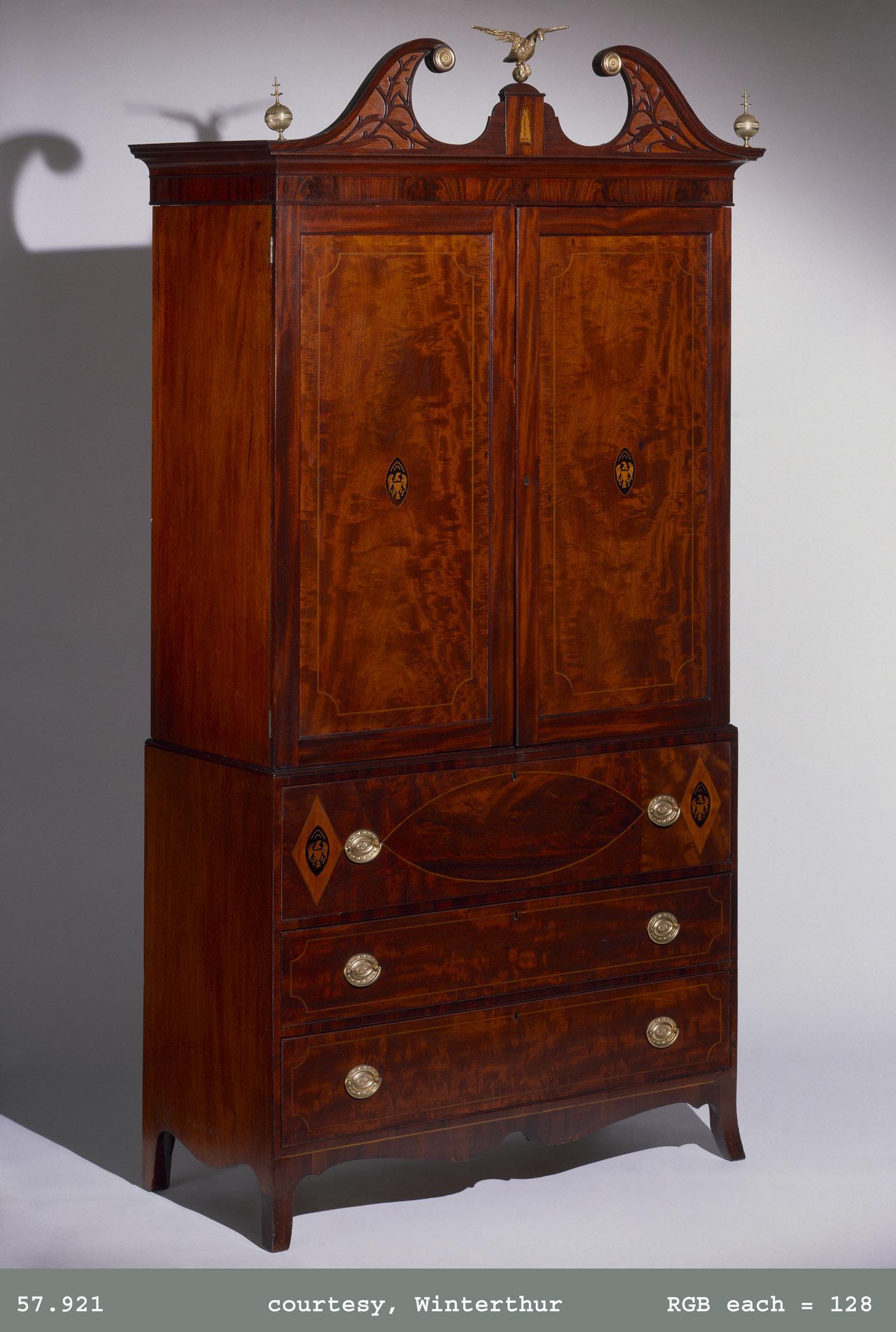 1957.0921 Wardrobe, clothes press