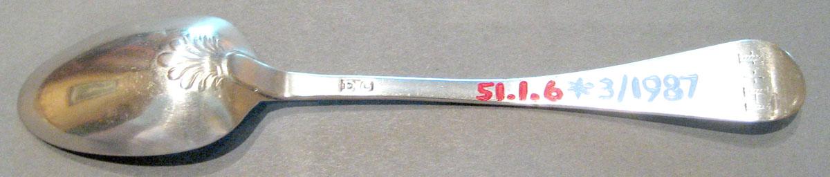 1951.0001.006 Silver Spoon underside