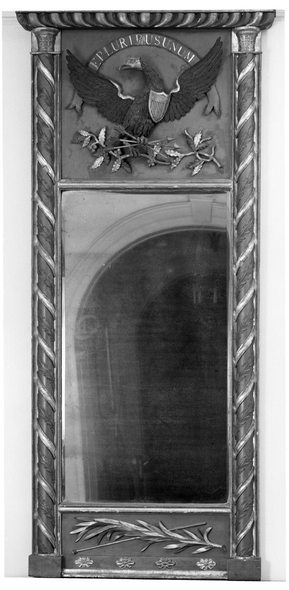 1957.0941 Looking glass, Pier glass (bw)