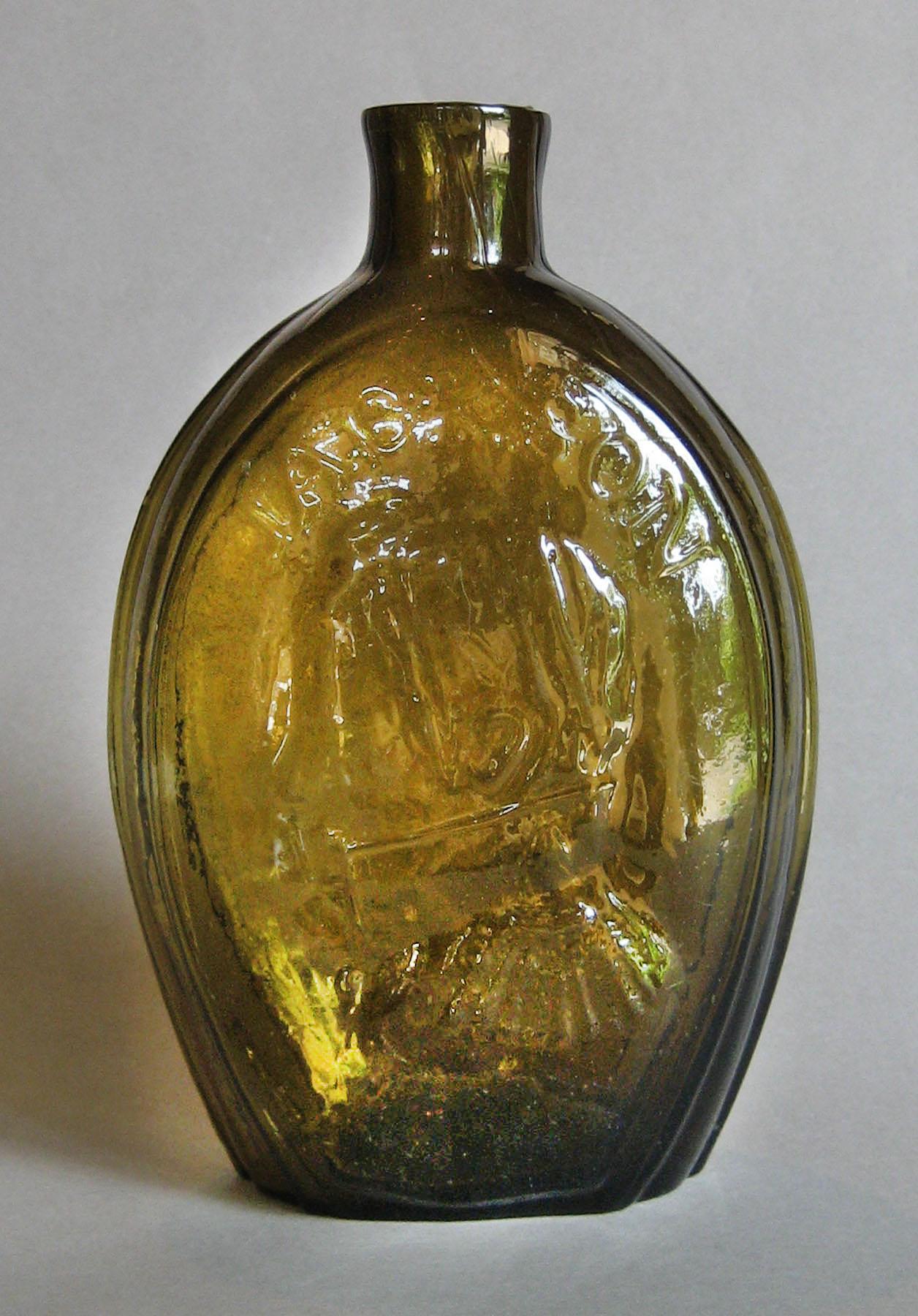 1973.0225 (side 2) Glass Flask