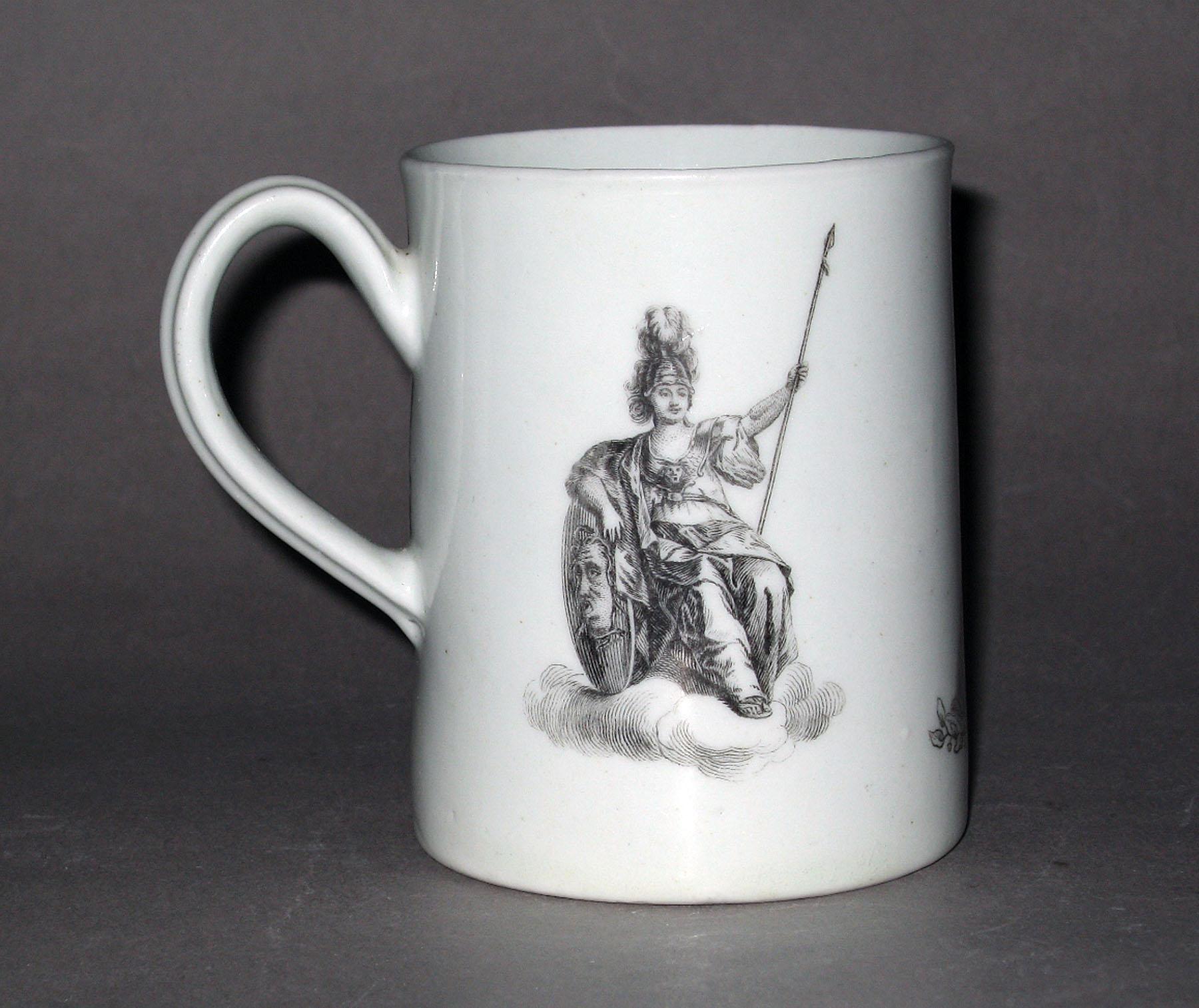 1973.0238 Soft-paste porcelain mug (side 2)