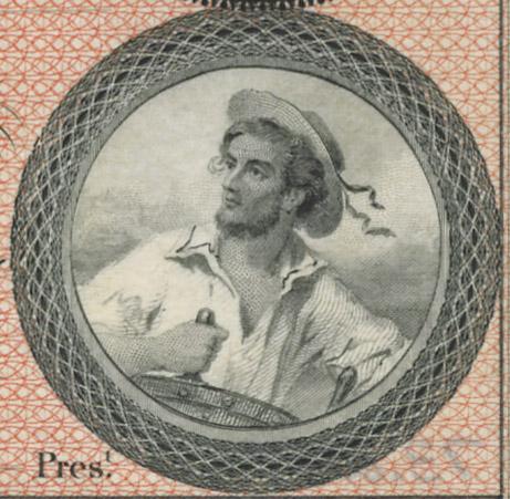 1973.0247 Bank note, detail 2