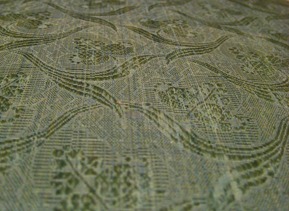 1957.0949 Chair fabric detail