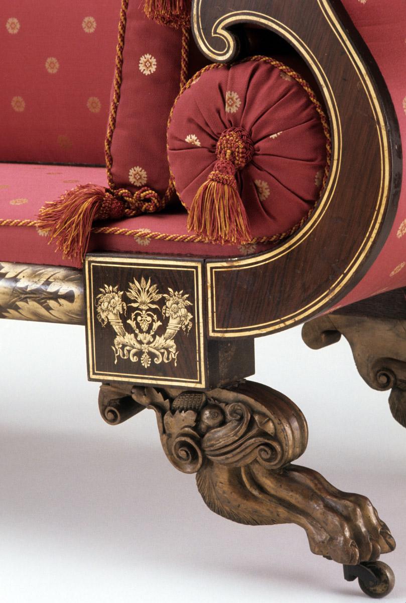 1973.0291 A-C Grecian couch (detail)