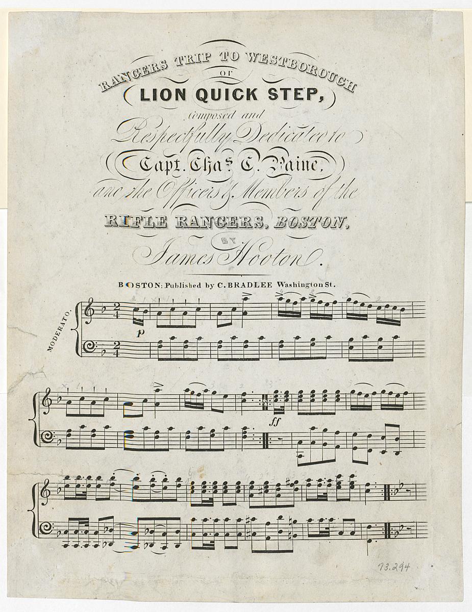 1973.0294 Sheet Music