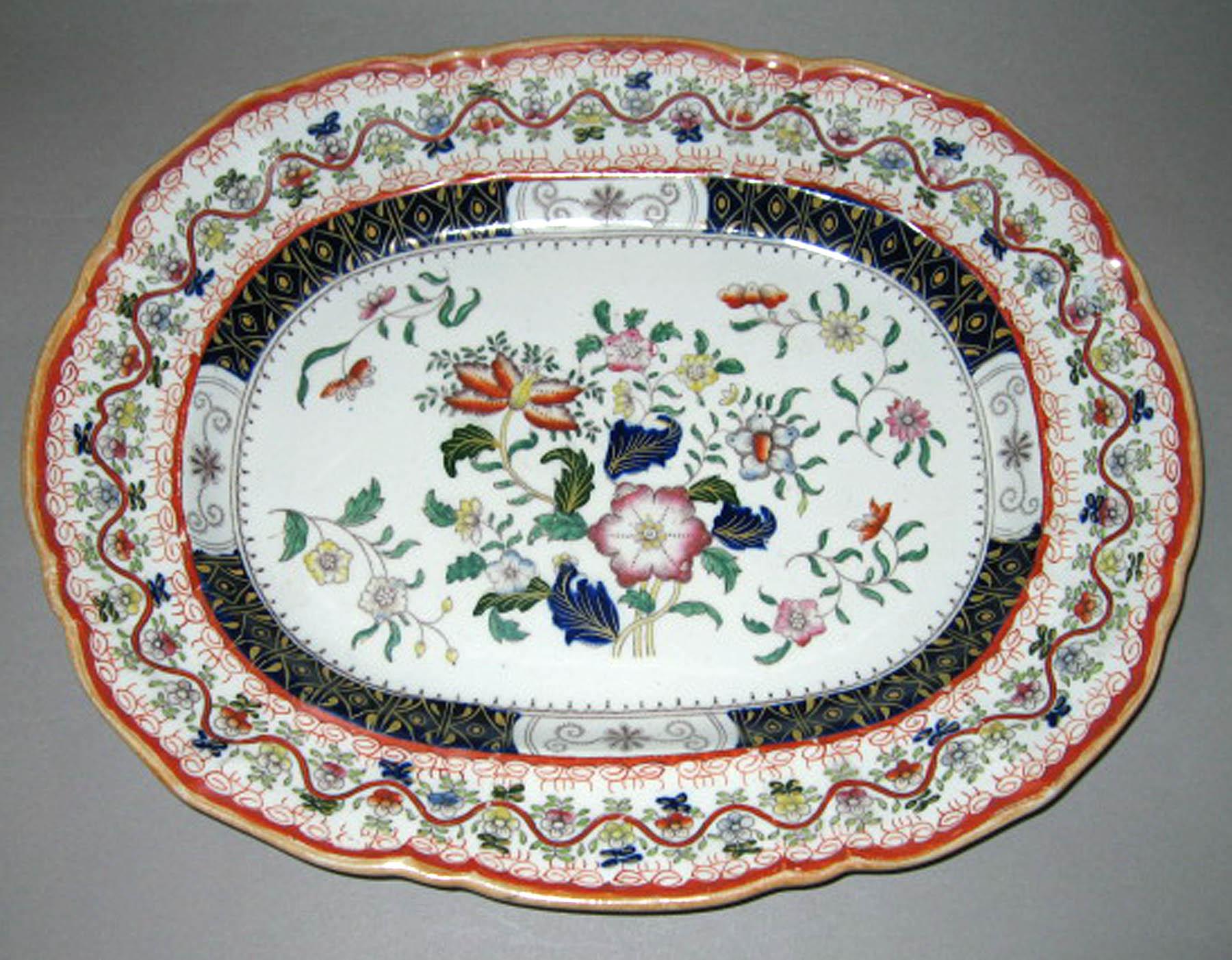 1973.0302.010 Mason's ironstone dish