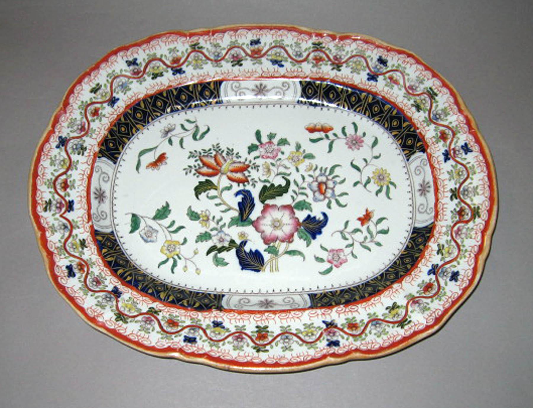 1973.0302.011 Mason's ironstone dish