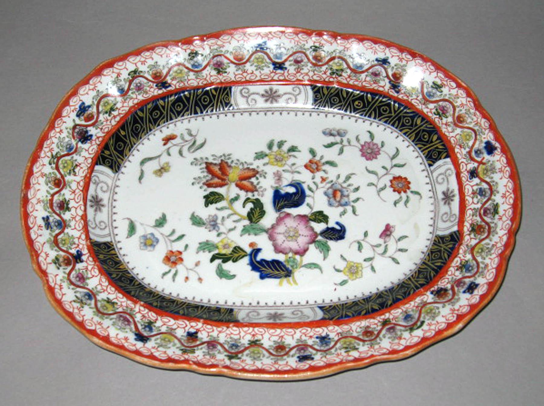 1973.0302.013 Mason's ironstone dish