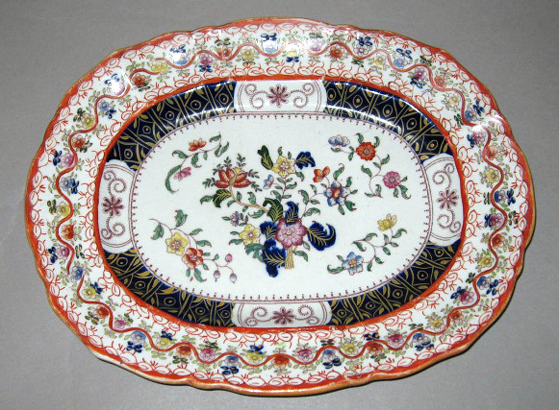 1973.0302.016 Mason's ironstone dish