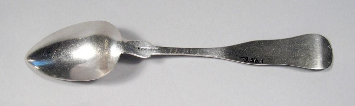 1973.0316.001 Silver Spoon underside
