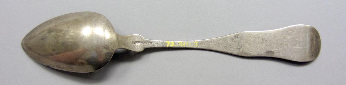 1973.0316.003 Silver Spoon underside
