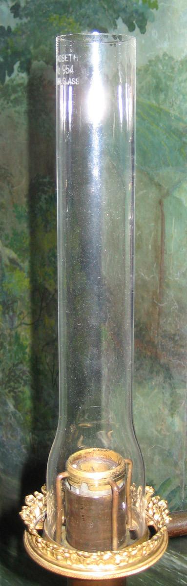 1973.0395 Lamp chimney, view 2
