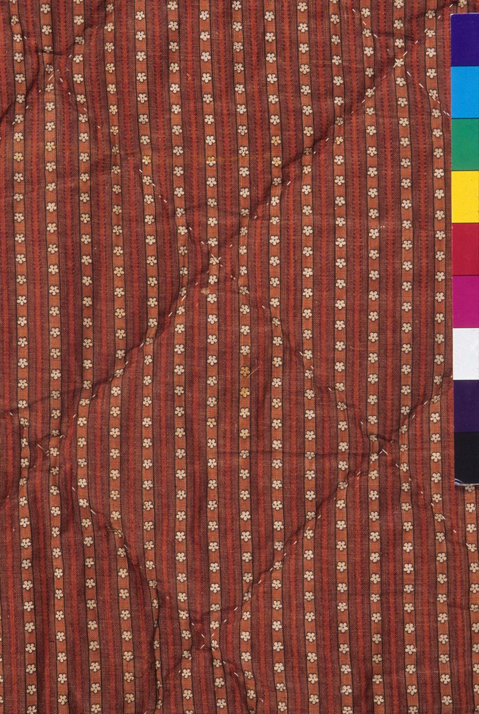 1973.0398 Quilt, reverse, detail