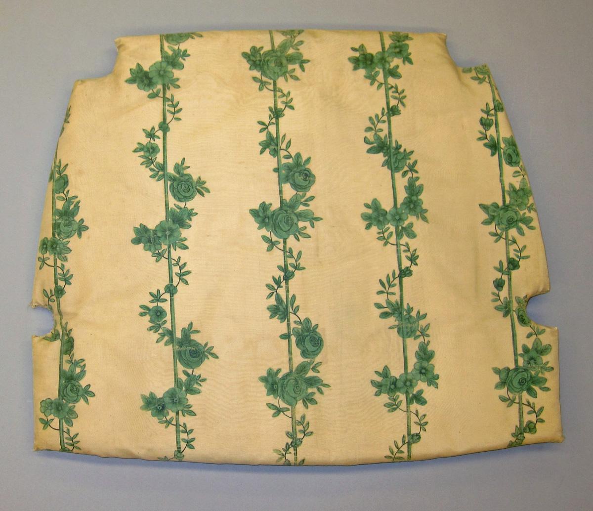 1969.4601 Cushion, Chair pad view 1