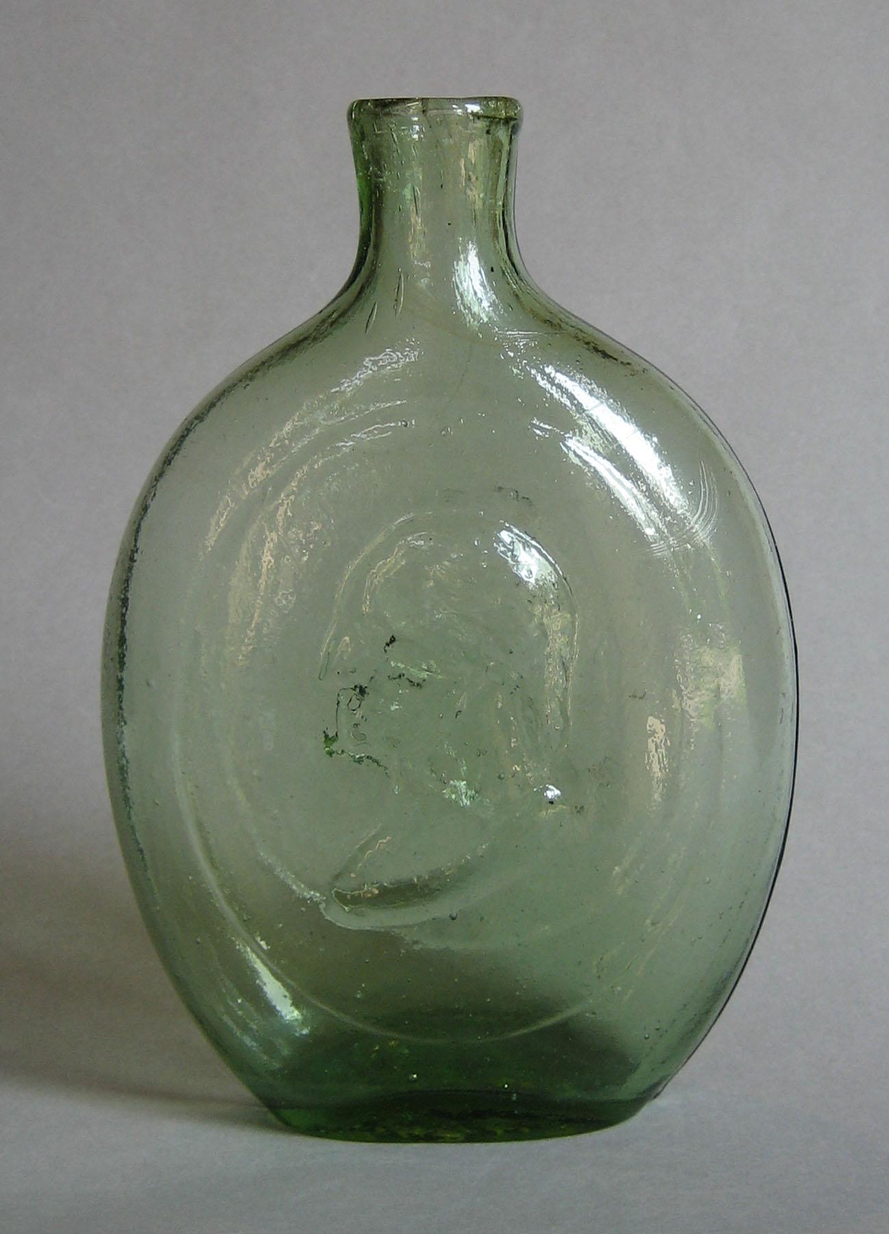 1973.0402.004 (side 1) Glass Flask