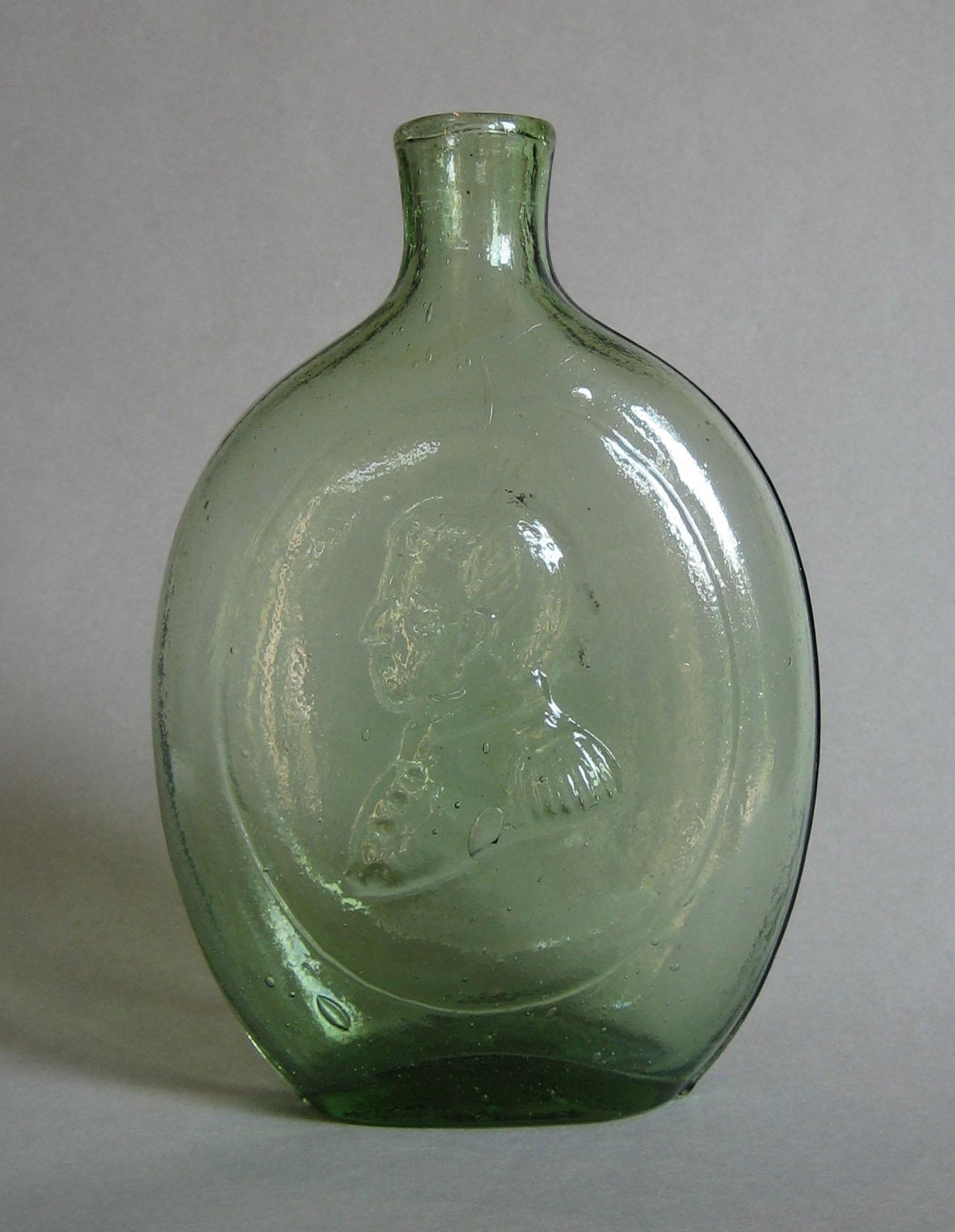 1973.0402.004 (side 2) Glass Flask