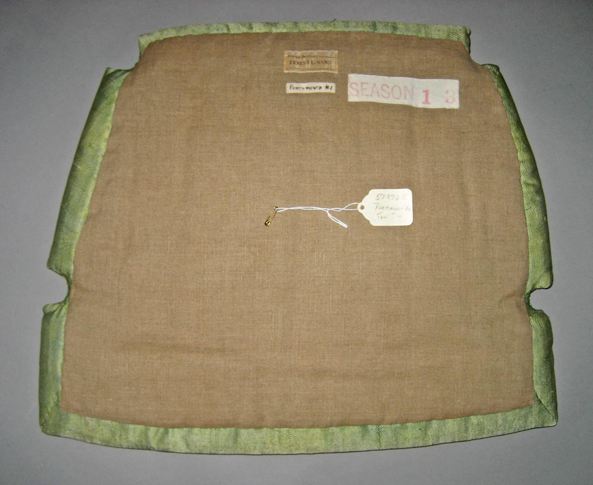 1969.5529.001 cushion for chair 1957.0972.002 view 2
