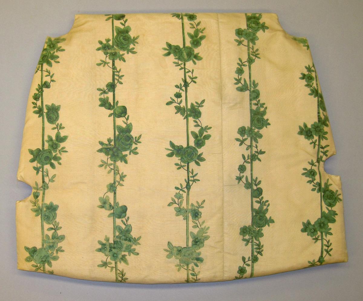 1969.4535 Cushion, Chair pad view 1