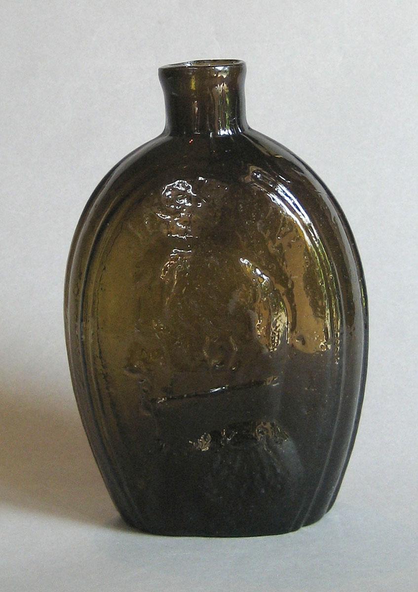 1973.0403.004 (side 1) Glass Flask