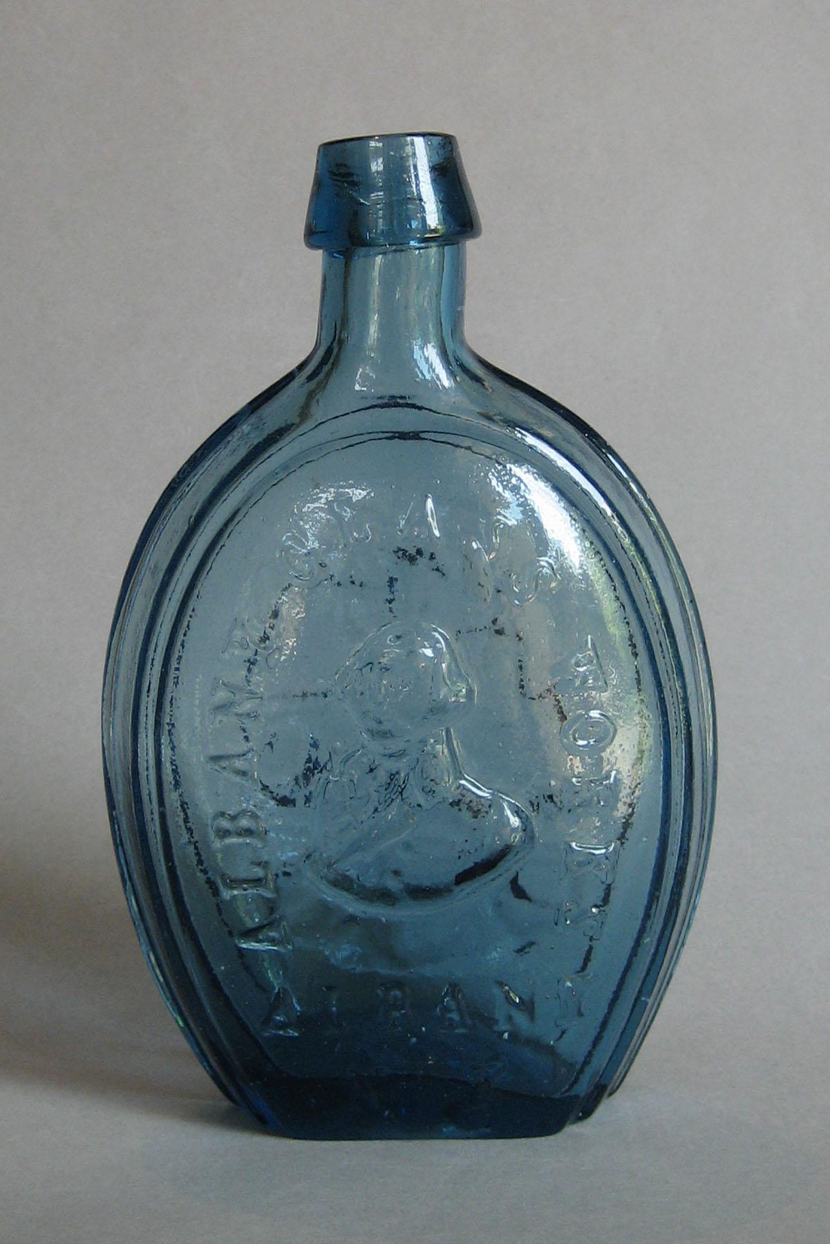 1973.0403.005 (side 2) Glass Flask