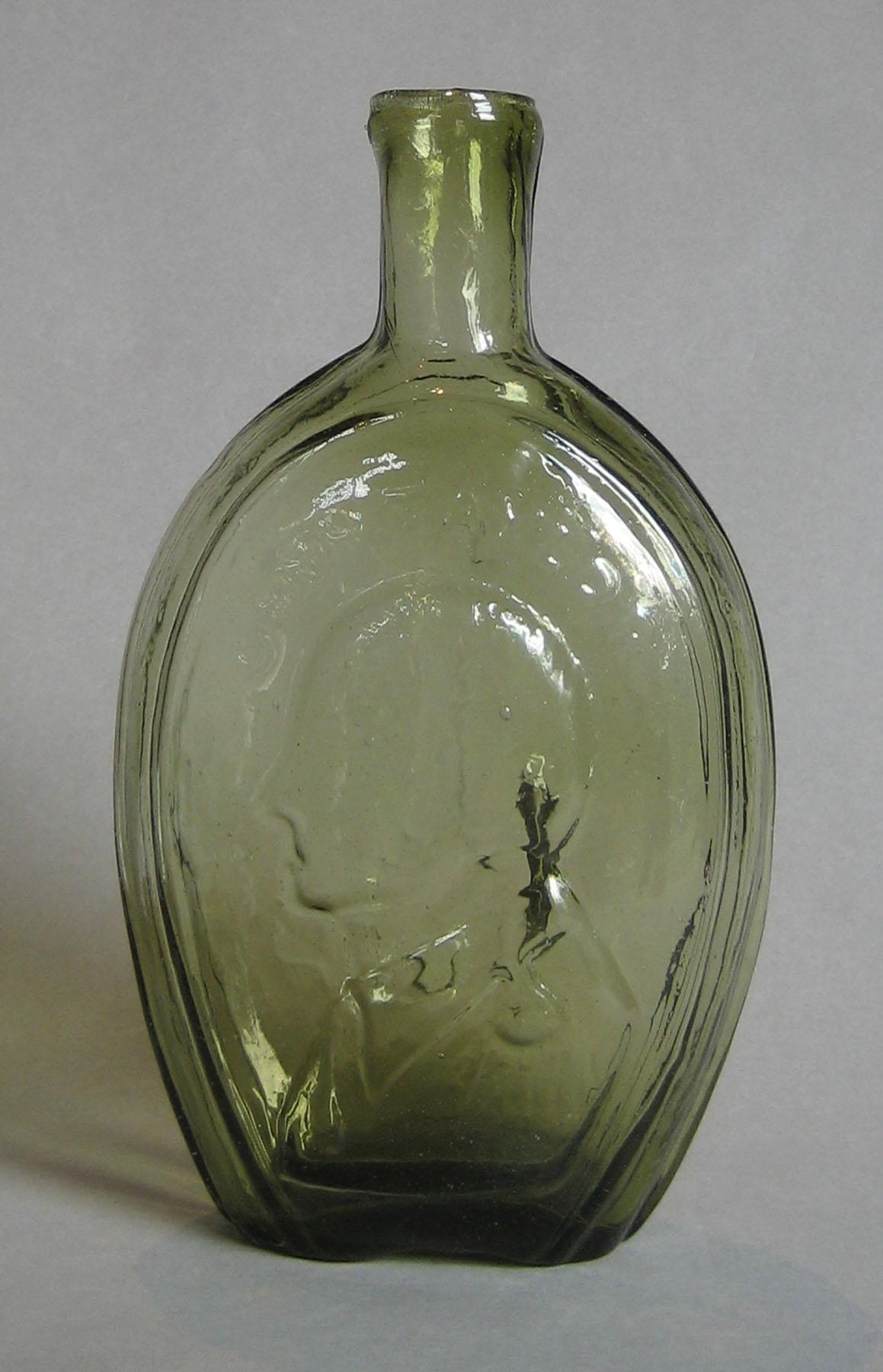 1973.0408.003 (side 2) Glass Flask