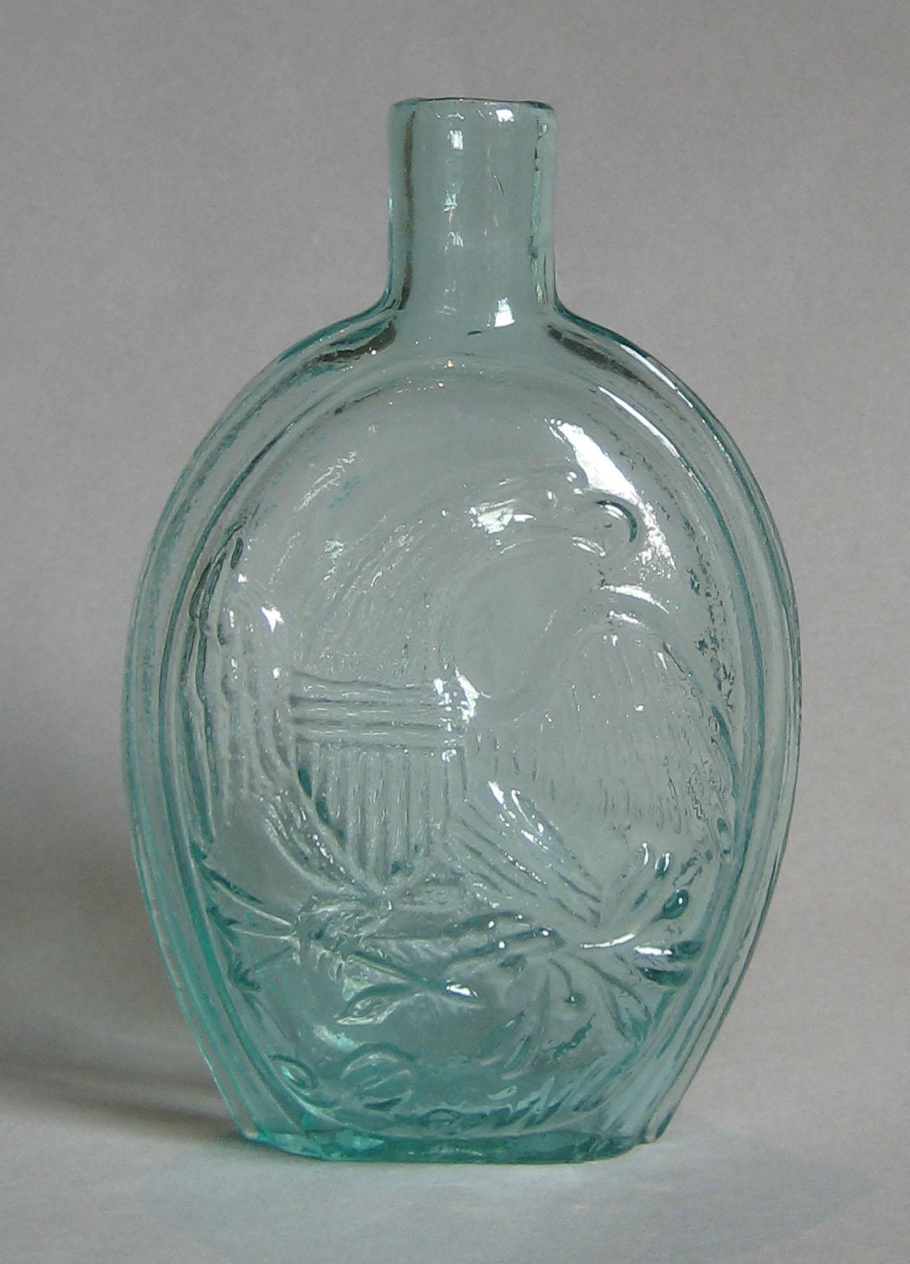 1973.0410.002 (side 2) Glass Flask