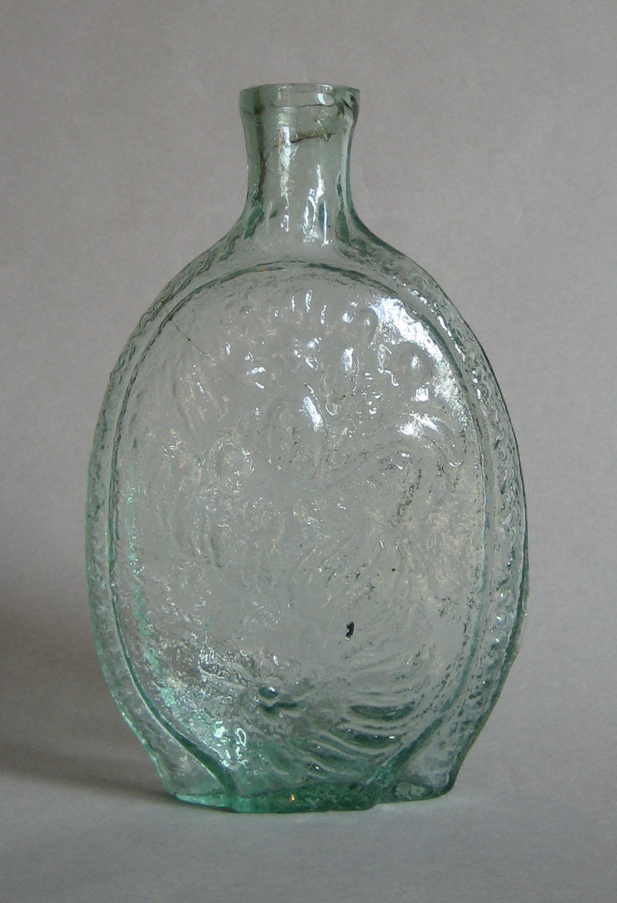 1973.0411.001 (side 2) Glass Flask