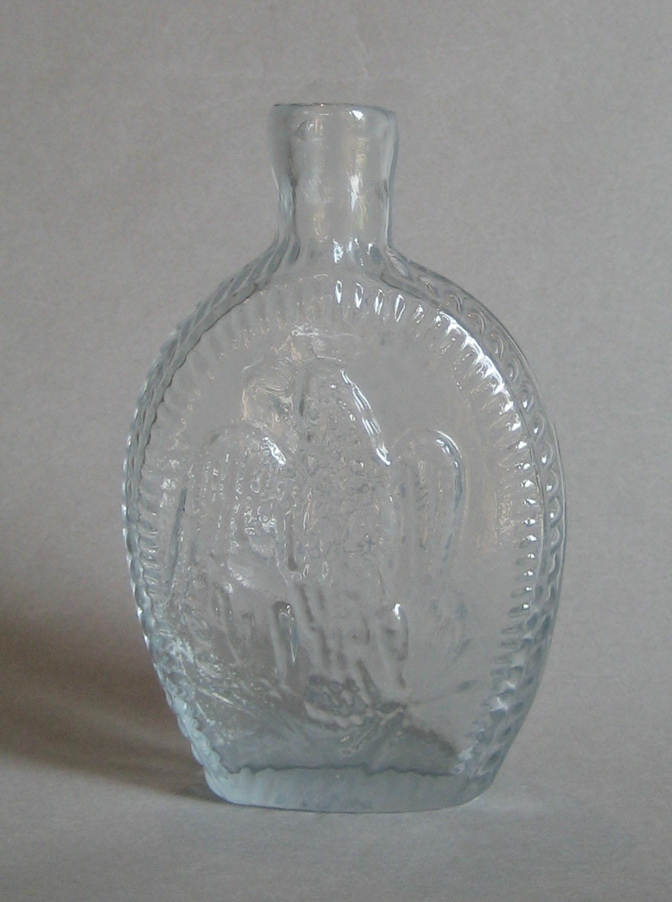 1973.0411.002 (side 1) Glass Flask