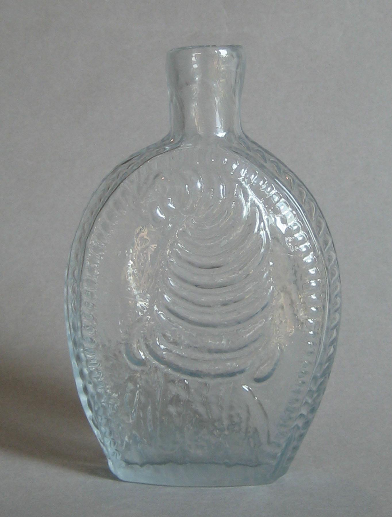 1973.0411.002 (side 2) Glass Flask