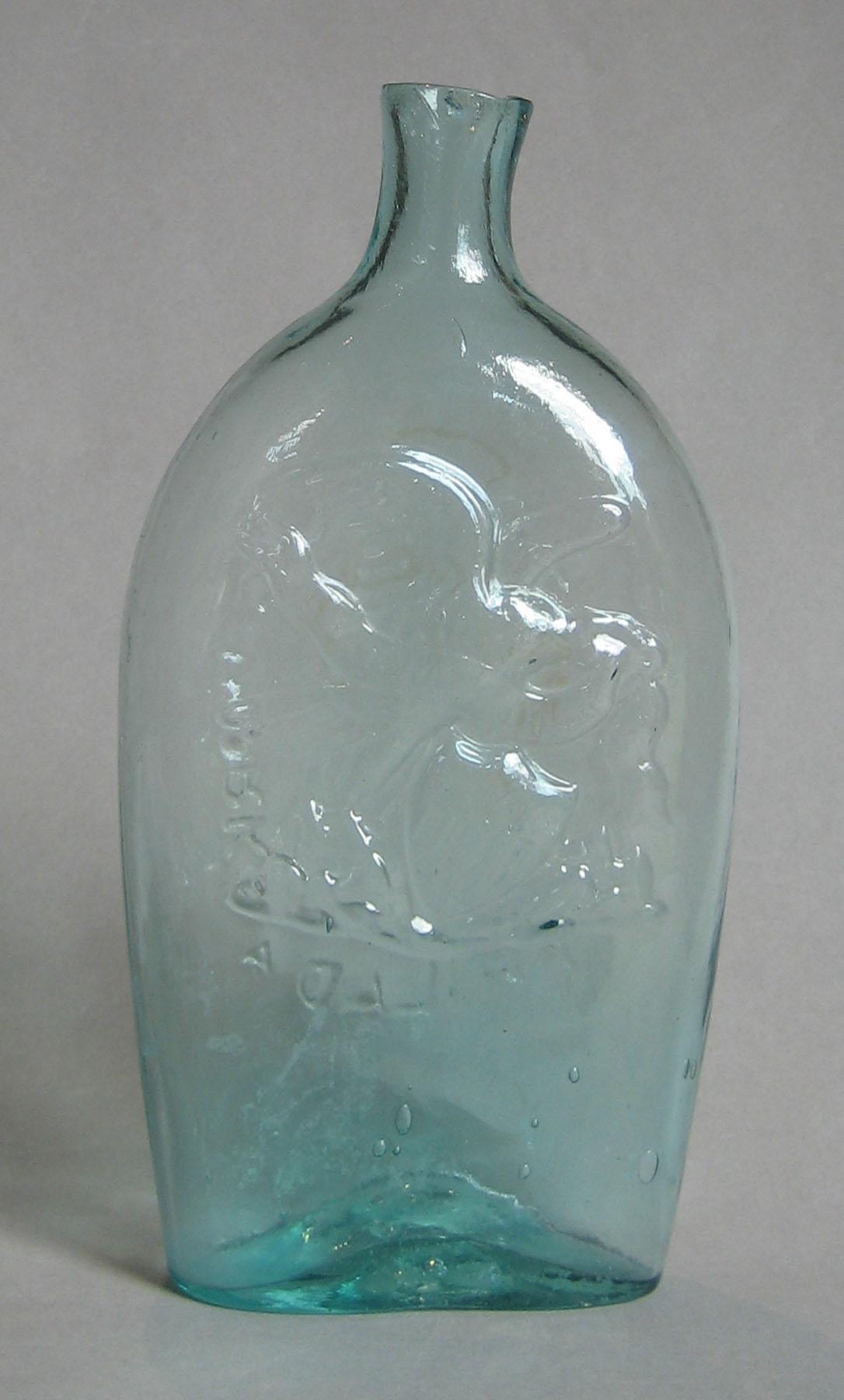 1973.0412.003 (side 1) Glass Flask