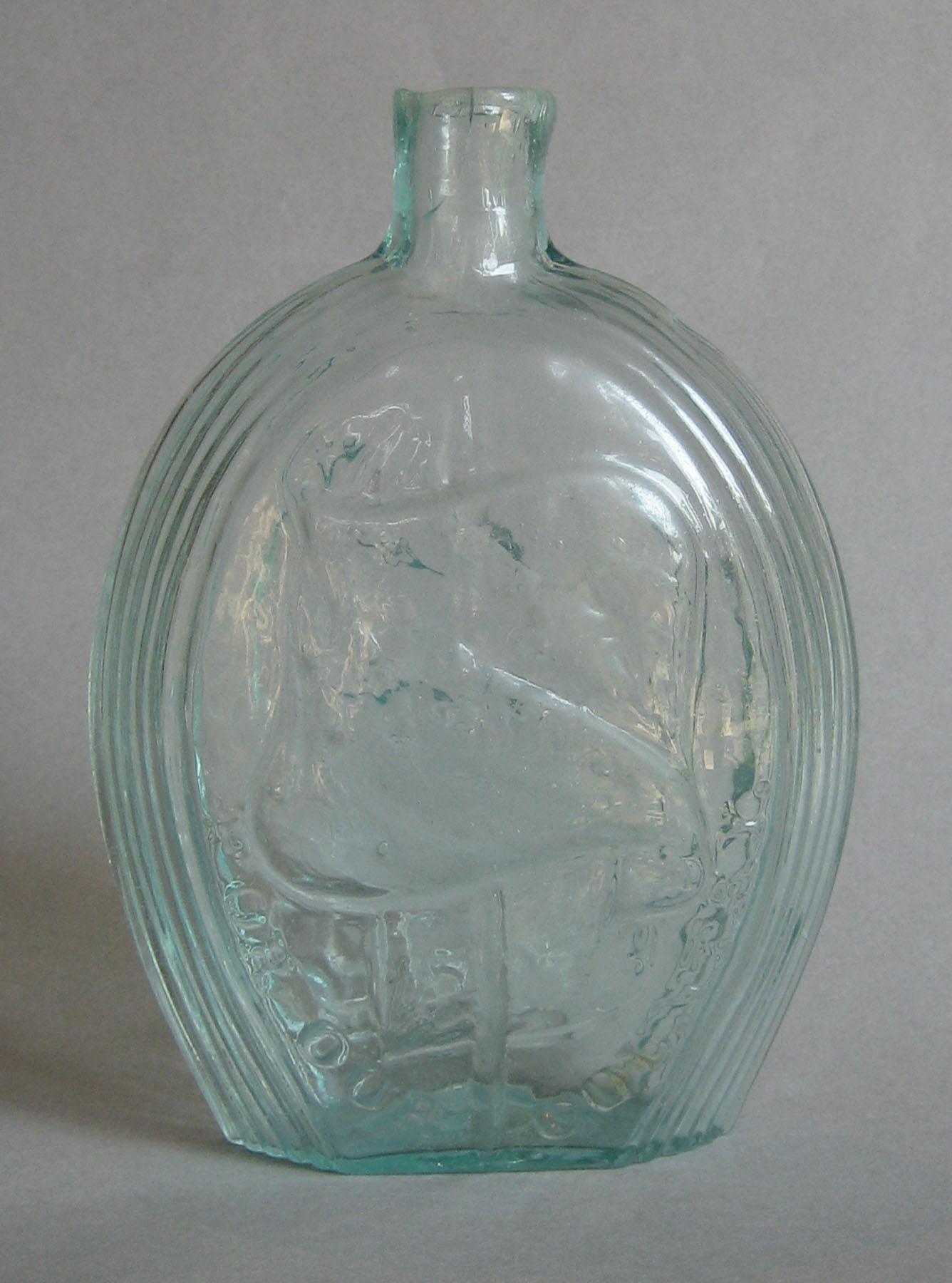 1973.0413.002 (side 1) Glass Flask