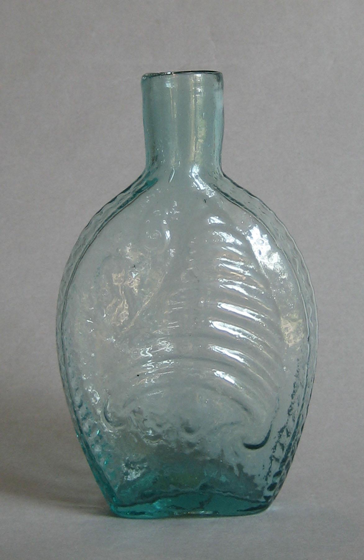 1973.0415.001 (side 2) Glass Flask