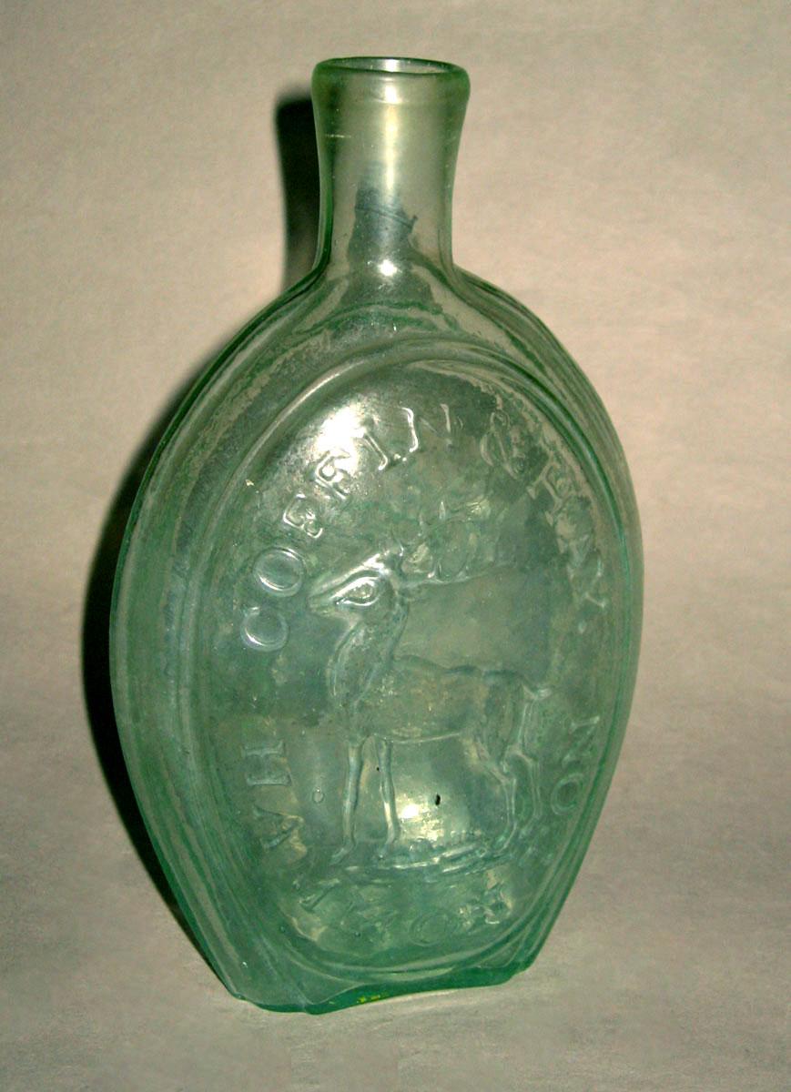 1973.0416.002 Glass flask (op.side)