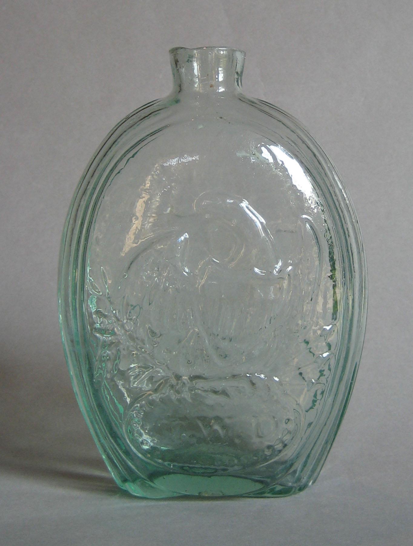 1973.0417.002 (side 2) Glass Flask