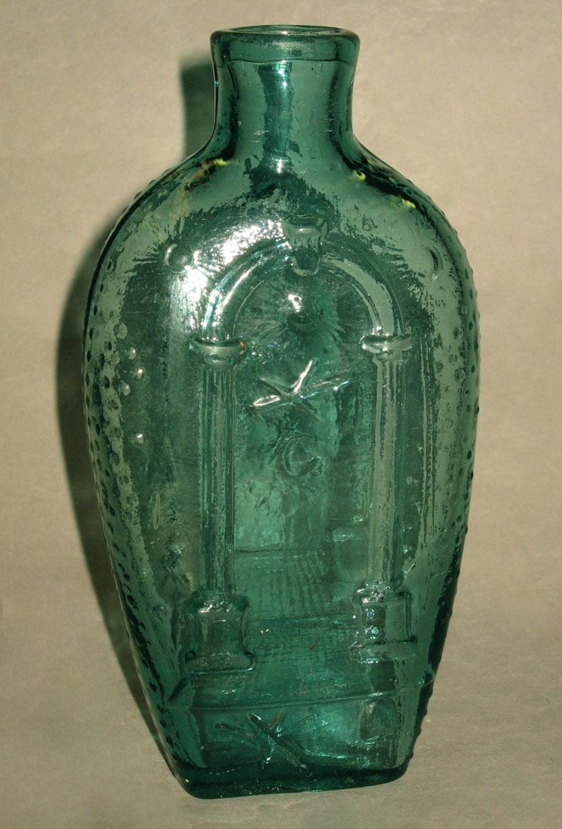 1973.0420.002 Glass flask (reverse)