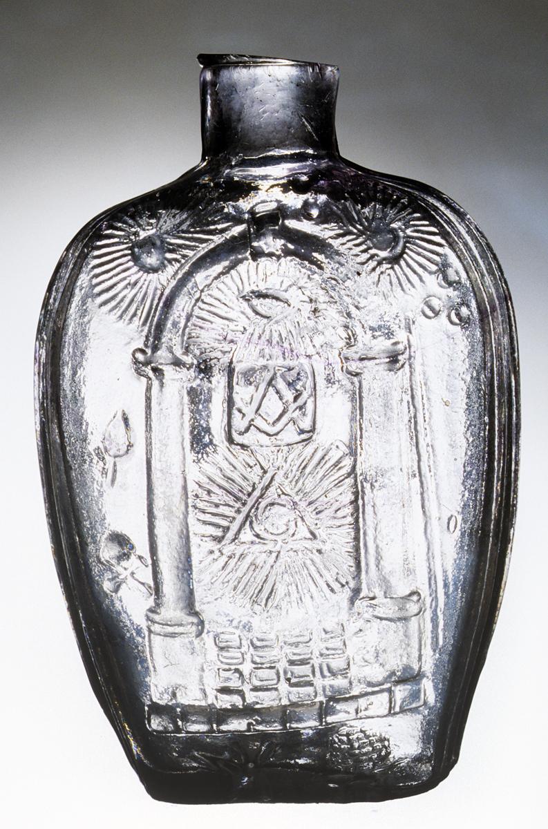 1973.0420.006 Flask, View 2